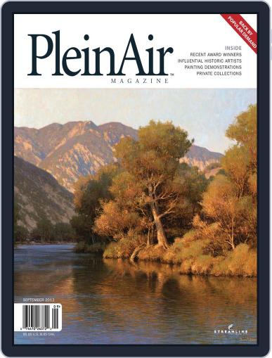 Pleinair August 1st, 2012 Digital Back Issue Cover