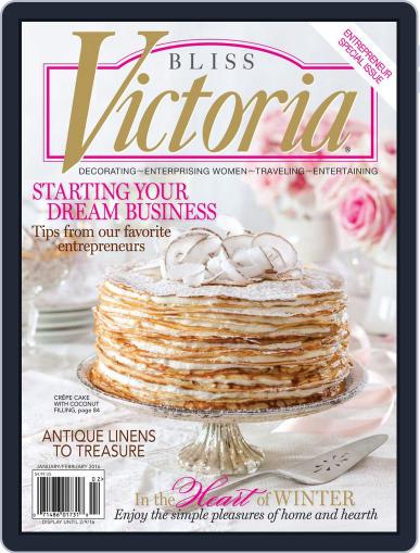 Victoria January 2nd, 2016 Digital Back Issue Cover