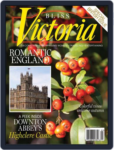 Victoria September 1st, 2013 Digital Back Issue Cover