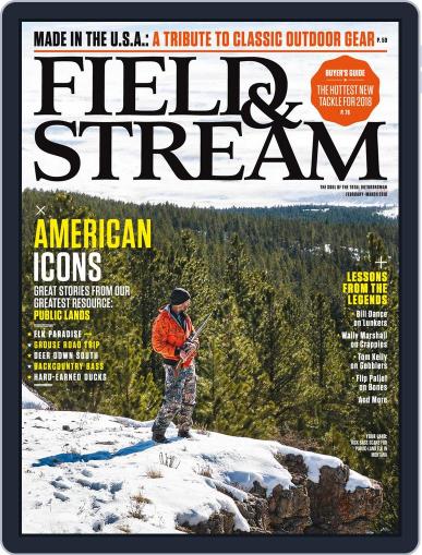 Field & Stream February 1st, 2018 Digital Back Issue Cover