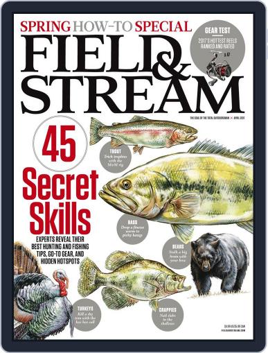 Field & Stream April 1st, 2017 Digital Back Issue Cover