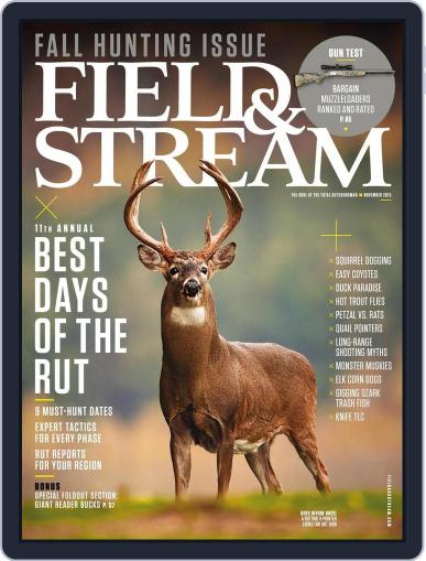 Field & Stream October 31st, 2015 Digital Back Issue Cover
