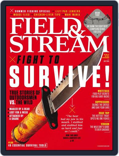 Field & Stream July 1st, 2015 Digital Back Issue Cover