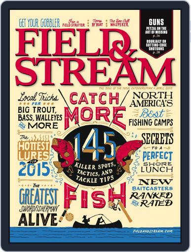 Field & Stream April 1st, 2015 Digital Back Issue Cover