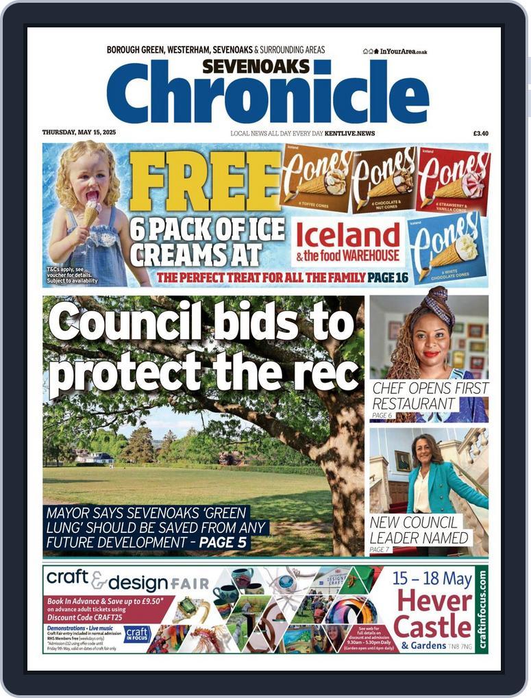 Sevenoaks Chronicle (Digital) Subscription