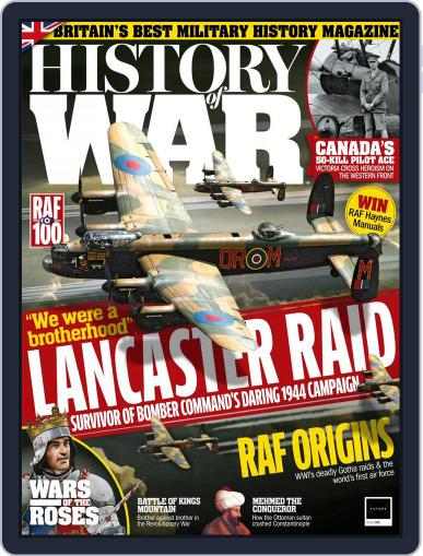 History of War April 1st, 2018 Digital Back Issue Cover