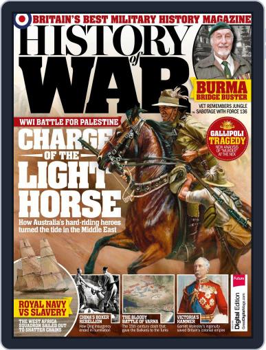 History of War January 1st, 2018 Digital Back Issue Cover