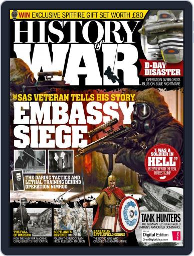 History of War September 1st, 2017 Digital Back Issue Cover