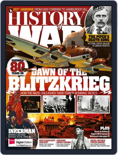 History of War March 23rd, 2017 Digital Back Issue Cover