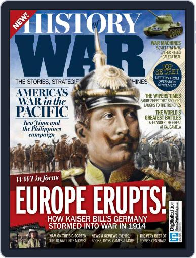 History of War October 16th, 2014 Digital Back Issue Cover