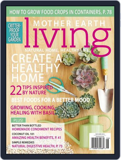 Mother Earth Living April 10th, 2014 Digital Back Issue Cover