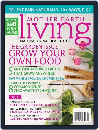 Mother Earth Living February 23rd, 2013 Digital Back Issue Cover