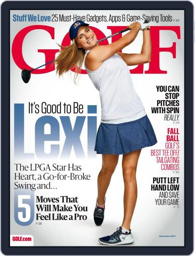 Golf November 1st, 2017 Digital Back Issue Cover