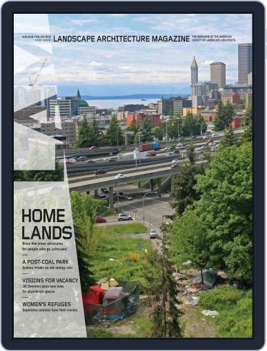 Landscape Architecture August 1st, 2019 Digital Back Issue Cover