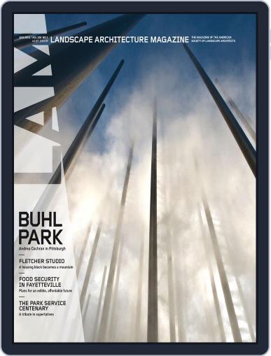 Landscape Architecture January 1st, 2016 Digital Back Issue Cover
