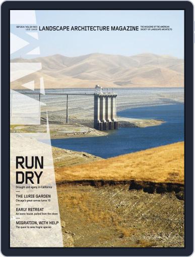 Landscape Architecture August 29th, 2014 Digital Back Issue Cover