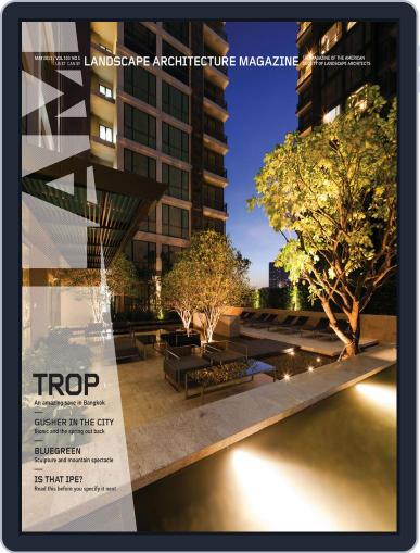 Landscape Architecture April 30th, 2013 Digital Back Issue Cover
