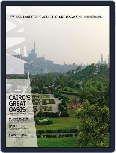 Landscape Architecture March 27th, 2011 Digital Back Issue Cover