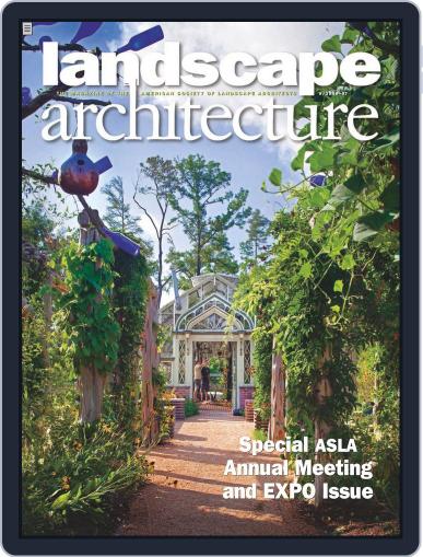 Landscape Architecture August 21st, 2009 Digital Back Issue Cover