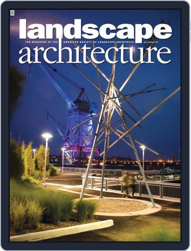 Landscape Architecture August 27th, 2008 Digital Back Issue Cover