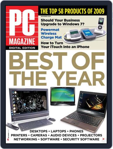 Pc December 1st, 2009 Digital Back Issue Cover