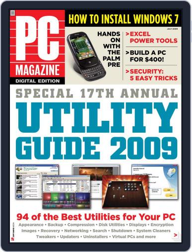 Pc June 30th, 2009 Digital Back Issue Cover