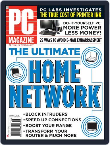 Pc September 7th, 2007 Digital Back Issue Cover