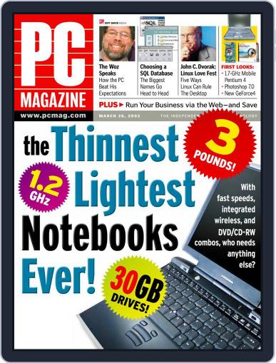 Pc March 12th, 2002 Digital Back Issue Cover
