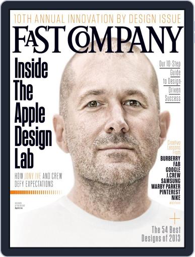Fast Company September 13th, 2013 Digital Back Issue Cover