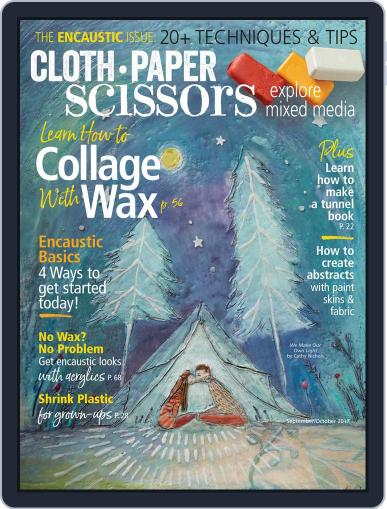 Cloth Paper Scissors September 1st, 2017 Digital Back Issue Cover
