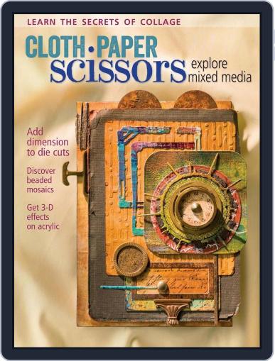 Cloth Paper Scissors April 26th, 2016 Digital Back Issue Cover