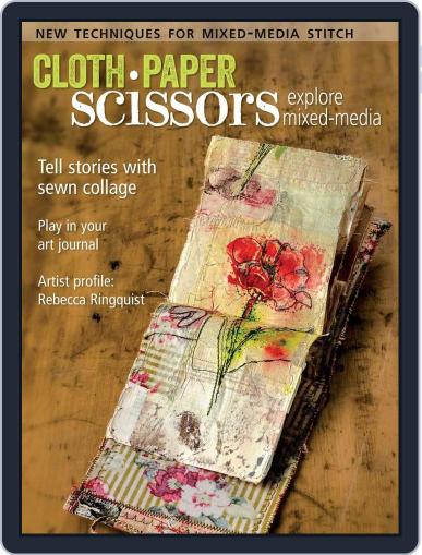Cloth Paper Scissors March 1st, 2016 Digital Back Issue Cover