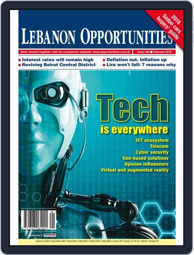Lebanon Opportunities February 1st, 2018 Digital Back Issue Cover