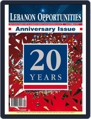 Lebanon Opportunities April 1st, 2017 Digital Back Issue Cover