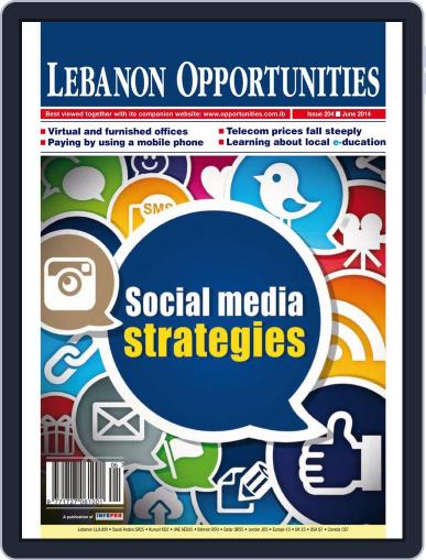 Lebanon Opportunities June 5th, 2014 Digital Back Issue Cover