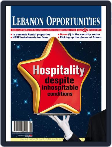 Lebanon Opportunities February 5th, 2014 Digital Back Issue Cover