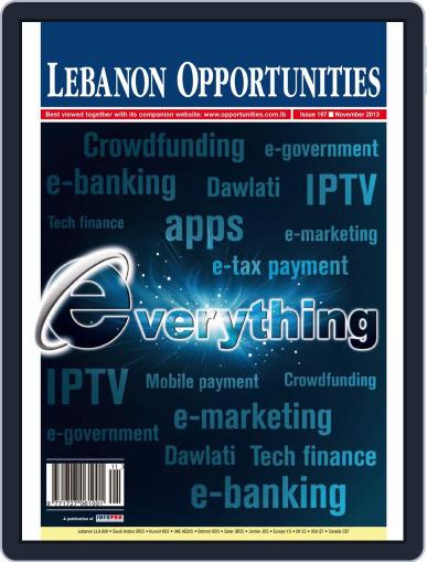 Lebanon Opportunities November 6th, 2013 Digital Back Issue Cover