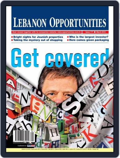 Lebanon Opportunities March 4th, 2012 Digital Back Issue Cover