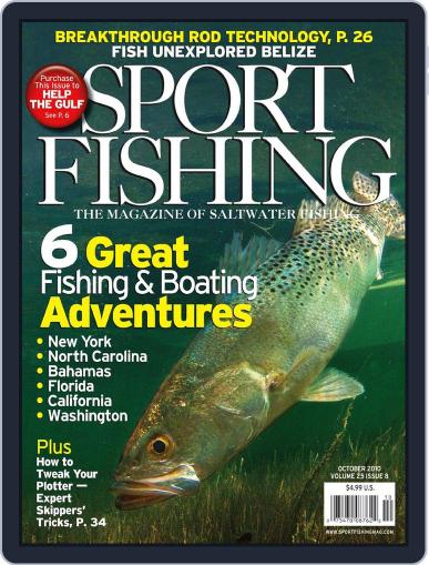 Sport Fishing August 14th, 2010 Digital Back Issue Cover