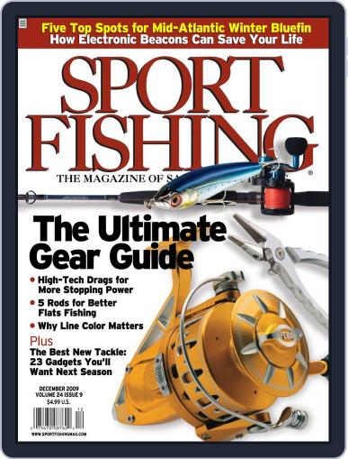 Sport Fishing November 3rd, 2009 Digital Back Issue Cover