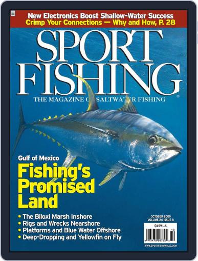 Sport Fishing August 25th, 2009 Digital Back Issue Cover