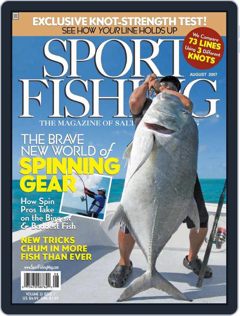 Sport Fishing Aug-07 (Digital)