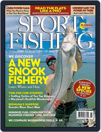 Sport Fishing April 16th, 2007 Digital Back Issue Cover