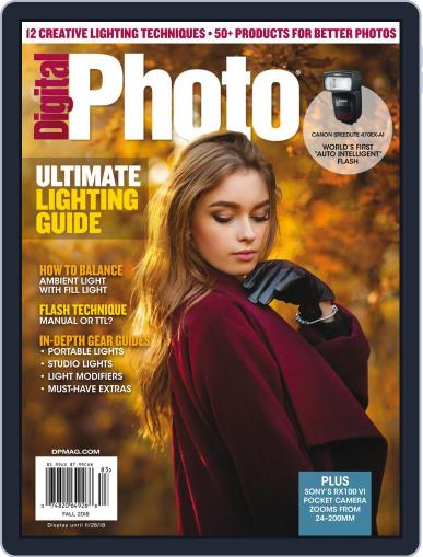 Digital Photo September 1st, 2018 Digital Back Issue Cover