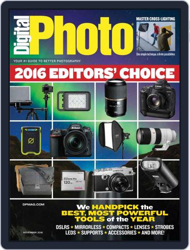 Digital Photo October 1st, 2016 Digital Back Issue Cover
