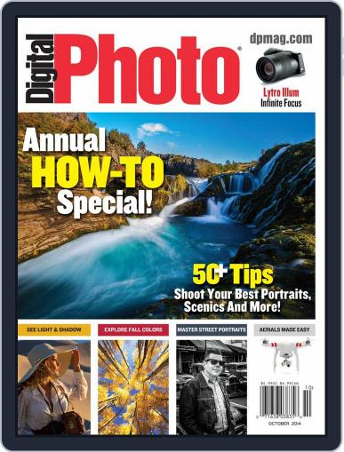 Digital Photo October 1st, 2014 Digital Back Issue Cover