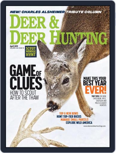Deer & Deer Hunting April 1st, 2019 Digital Back Issue Cover