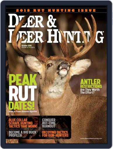 Deer & Deer Hunting October 1st, 2018 Digital Back Issue Cover