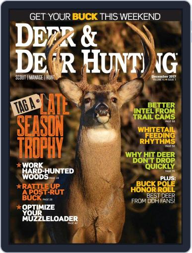 Deer & Deer Hunting December 1st, 2017 Digital Back Issue Cover