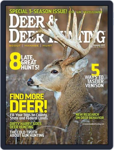 Deer & Deer Hunting January 1st, 2017 Digital Back Issue Cover
